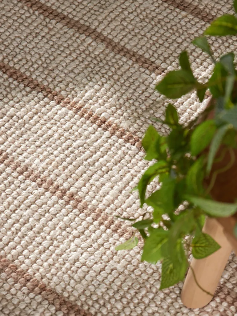 Vloerkleed Sierra Rechthoekig - Natuur Ivoor Goud