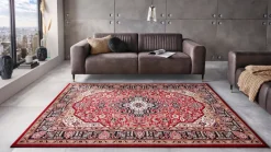 Vloerkleed Skazar Isfahan Rechthoekig - rood