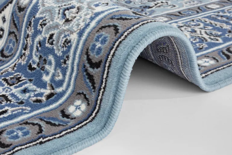 Vloerkleed Skazar Isfahan Rechthoekig - hemelsblauw