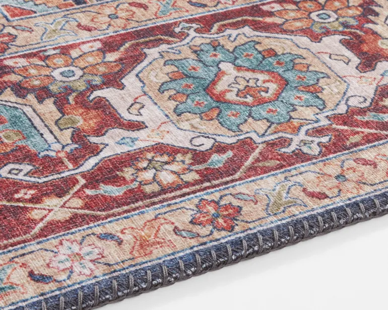Vloerkleed Sylla Rechthoekig - indigo-blauw