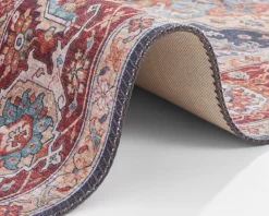 Vloerkleed Sylla Rechthoekig - indigo-blauw