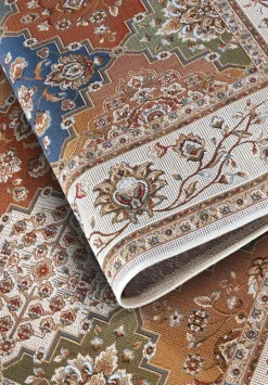 Vloerkleed Teppich Pierre Rechthoekig - Crème/Bunt