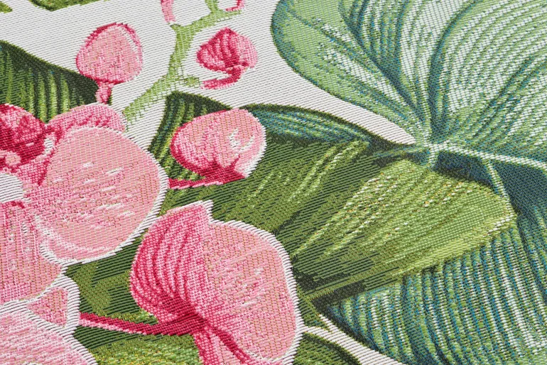 Vloerkleed Tropical Rechthoekig - Kleurrijk