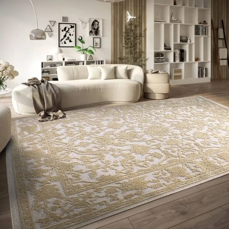 Vloerkleed Vintage Amber - Crème