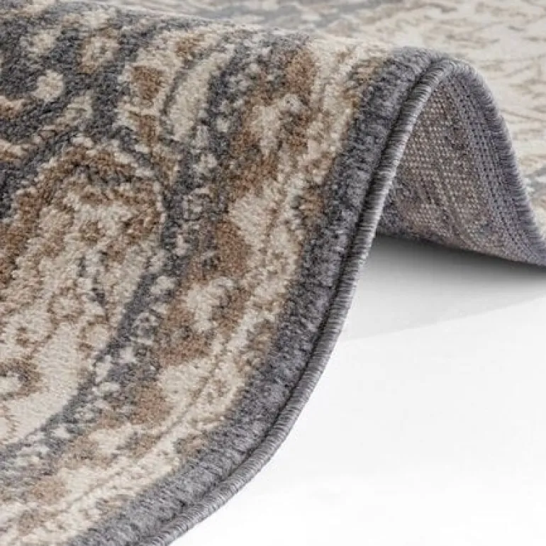 Vloerkleed Vintage Genevieve - Beige/Grijs