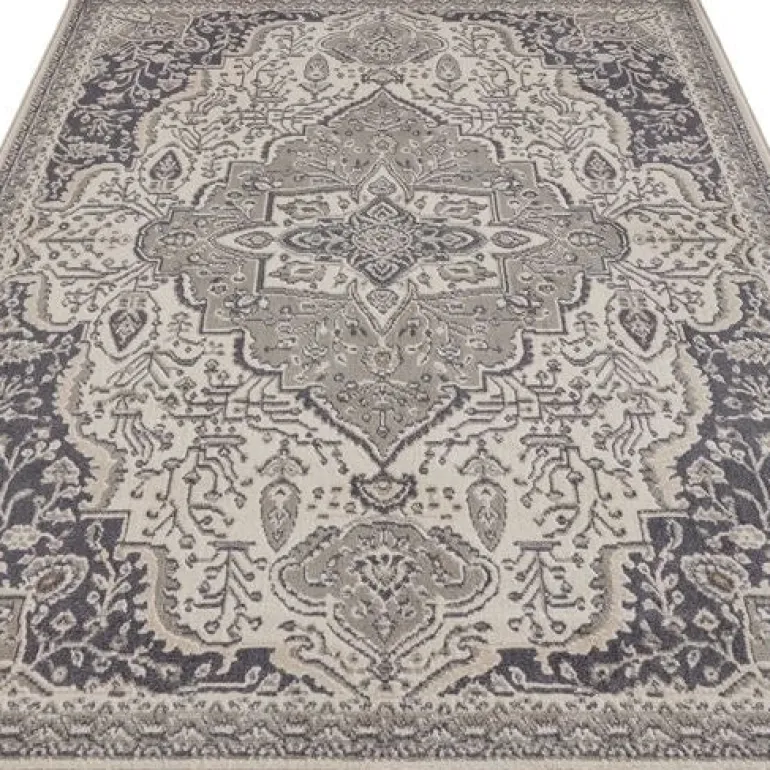 Vloerkleed Vintage Genevieve - Grijs