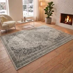 Vloerkleed Vintage Genevieve - Grijs