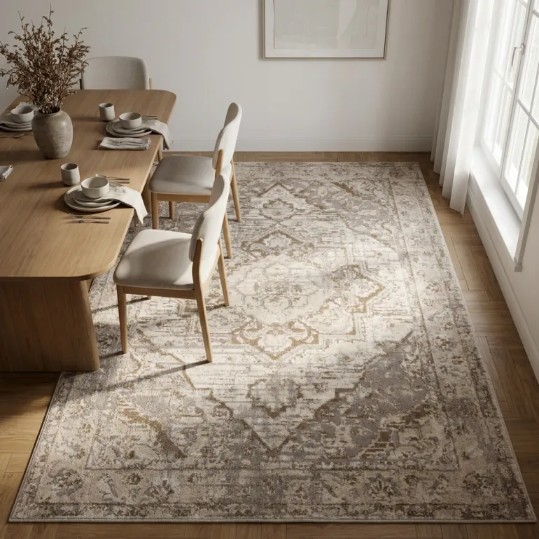 Vloerkleed Vintage Sand - Beige