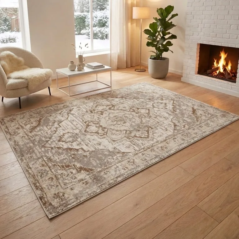 Vloerkleed Vintage Sand - Beige