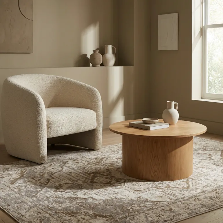Vloerkleed Vintage Sand - Beige