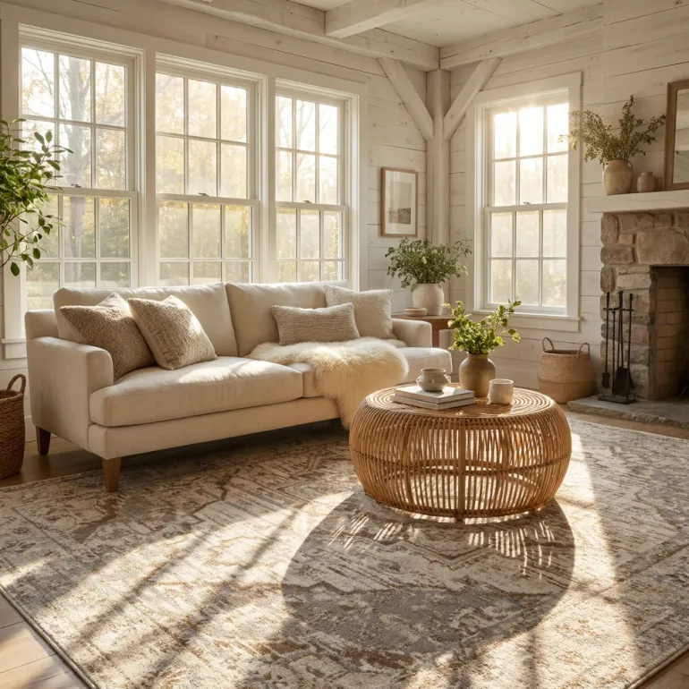 Vloerkleed Vintage Sand - Beige