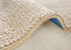 Vloerkleed Wolly Bedomranding - creme