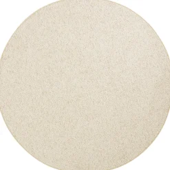 Vloerkleed Wolly Rond - creme