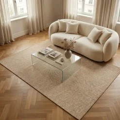 Vloerkleed Wool - Beige