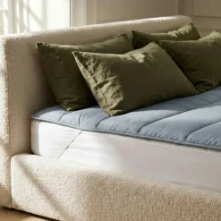 Wasbare Topper & Hoeslaken in 1 - Grijs