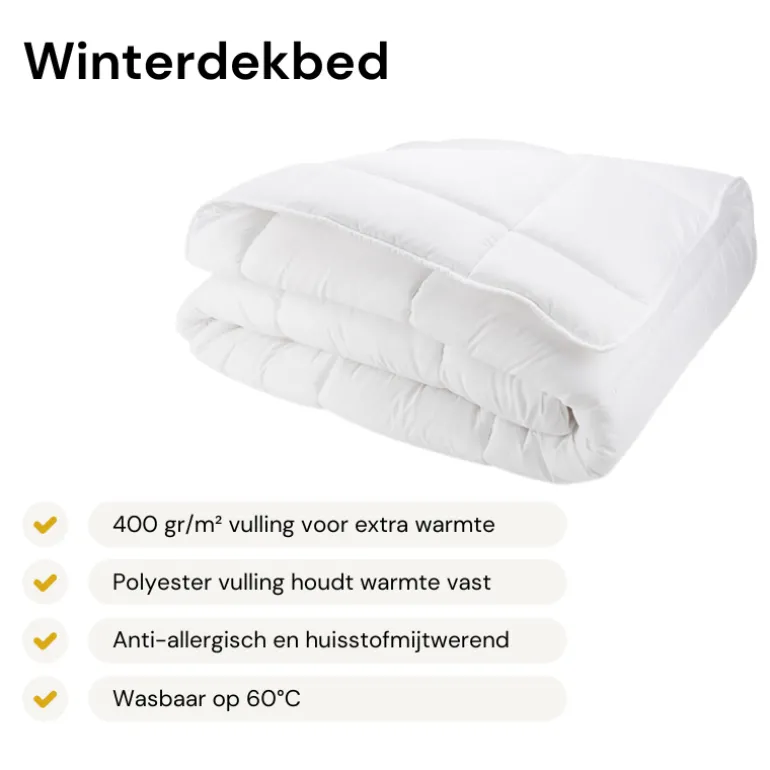 Winterdekbed - Synthetisch