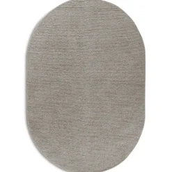 Wollen Vloerkleed Francois Ovaal - Beige