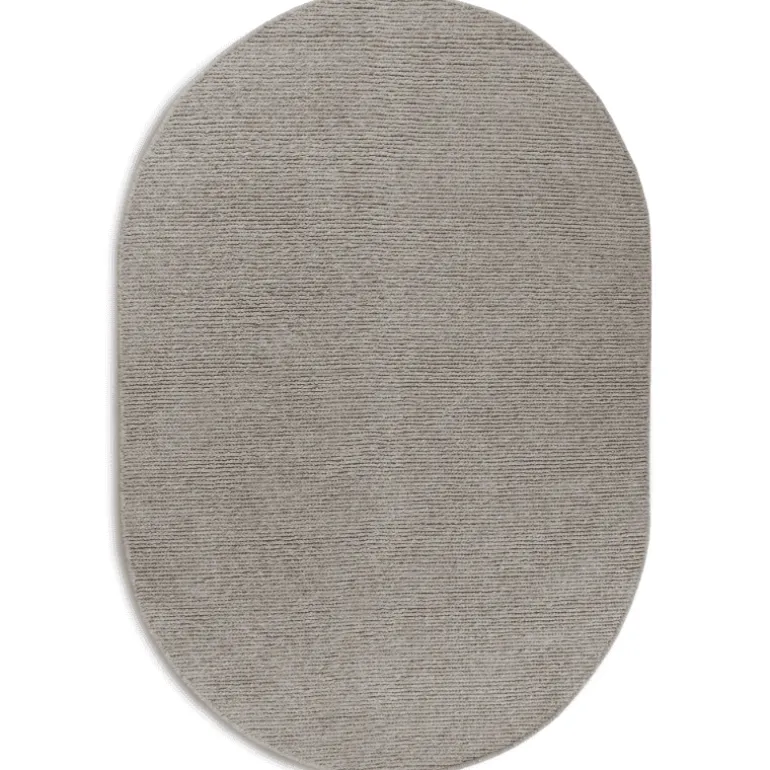 Wollen Vloerkleed Francois Ovaal - Beige