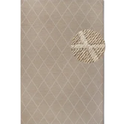 Wollen Vloerkleed Maria - Beige