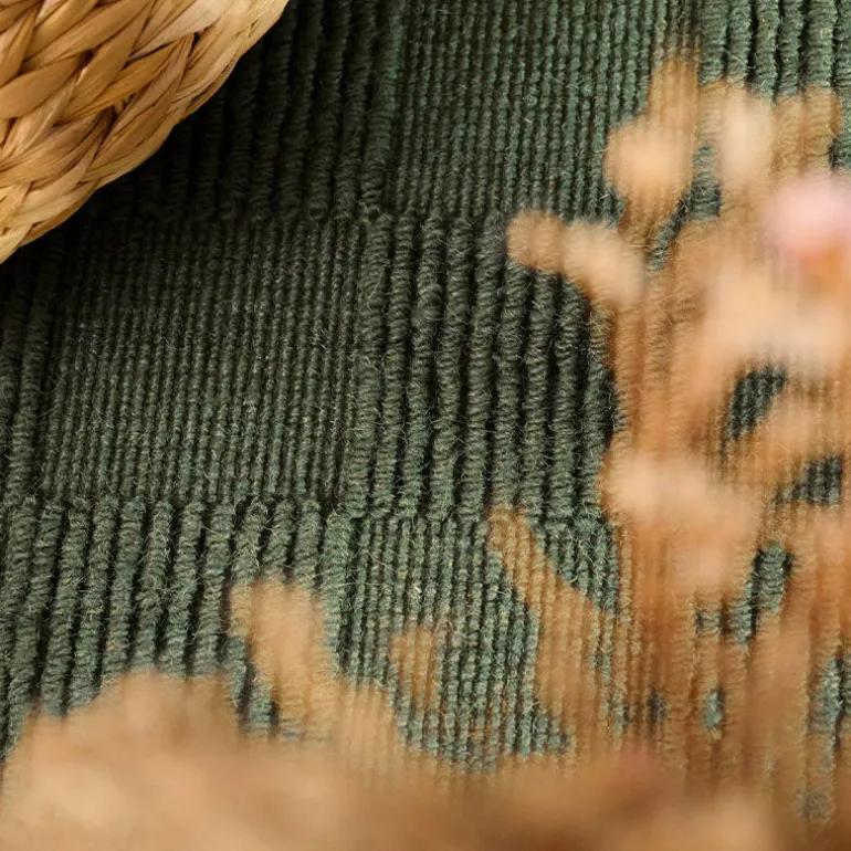 Wollen Vloerkleed Scala - Groen