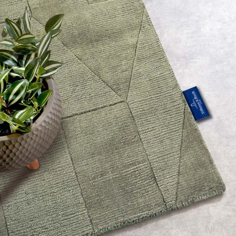 Wollen Vloerkleed Ursule - Groen