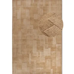 Wollen Vloerkleed Wilhelmine - Beige