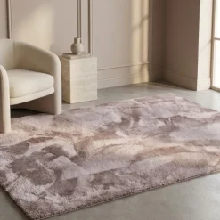 Zacht Vloerkleed Leon - Oud Roze