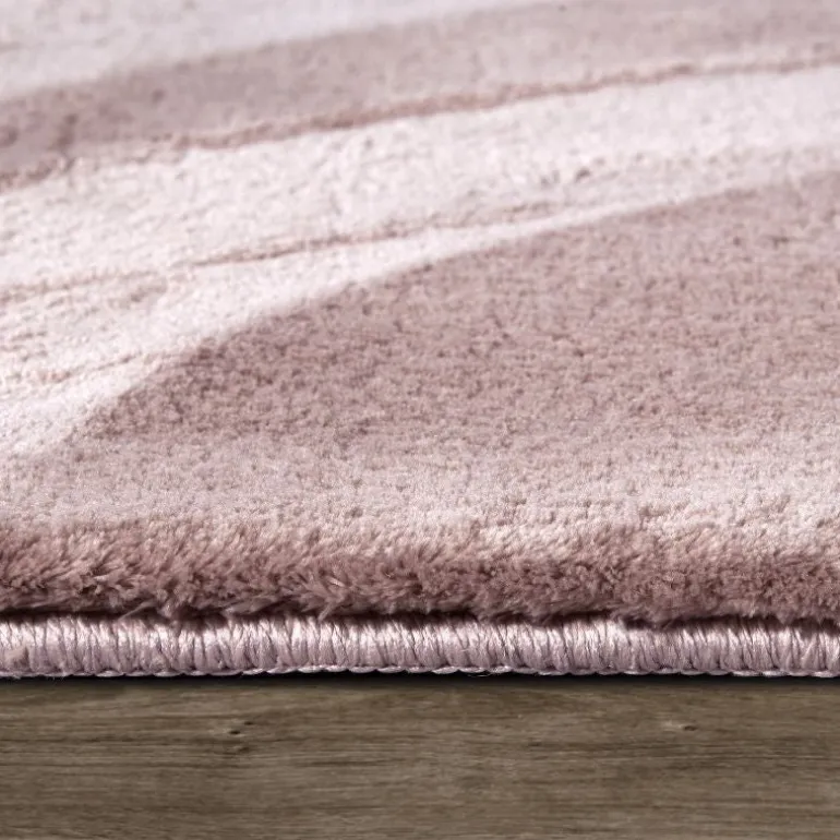 Zacht Vloerkleed Leon - Oud Roze